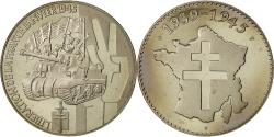World Coins - France, Medal, 1939-1945, Libération de la France Janvier 1945,