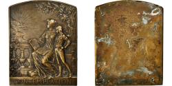 World Coins - France, Medal, Contemplation, Art Nouveau, Aug.Maillard, , Bronze