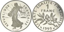 World Coins - Coin, France, Semeuse, Franc, 1999, Proof, , Nickel, KM:925.2