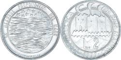 World Coins - Coin, San Marino, 2 Lire, 1977, , Aluminum, KM:64