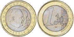World Coins - Monaco, Rainier III, Euro, 2001, Paris, , Bi-Metallic, KM:173