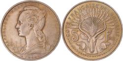 World Coins - Coin, French Somaliland, 5 Francs, 1948, Paris, ESSAI, , Copper-nickel
