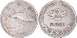 World Coins - Coin, Croatia, 2 Kune, 1993, , Copper-Nickel-Zinc, KM:21