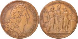 World Coins - France, Token, Royal, Louis XIV, 1704, , Copper