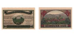 World Coins - Banknote, Germany, Gernrode a.H. Stadt, 25 Pfennig, paysage, 1921, 1921-05-09
