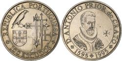 World Coins - Portugal, 100 Escudos, Prior of Crato, 1995, Lisbon, Copper-nickel,