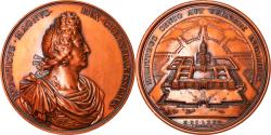 World Coins - France, Medal, Louis XIV, l'Hôtel des Invalides, History, Mauger, Restrike