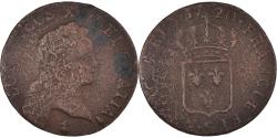 World Coins - Coin, France, Louis XV, 1/2 Sol, 1720, Reims, , Copper, KM:451.8