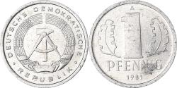 World Coins - Coin, GERMAN-DEMOCRATIC REPUBLIC, Pfennig, 1981