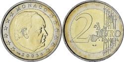 World Coins - Monaco, Rainier III, 2 Euro, 2003, Paris, , Bi-Metallic, Gadoury:MC179