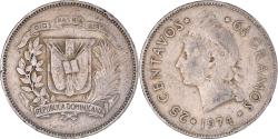 World Coins - Coin, Dominican Republic, 25 Centavos, 1974