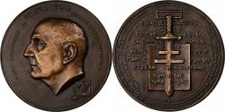 World Coins - France, Medal, Général Ingold, 1974, Bronze, Coeffin,