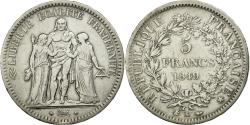 World Coins - Coin, France, Hercule, 5 Francs, 1849, Bordeaux, , Silver, KM:756.4