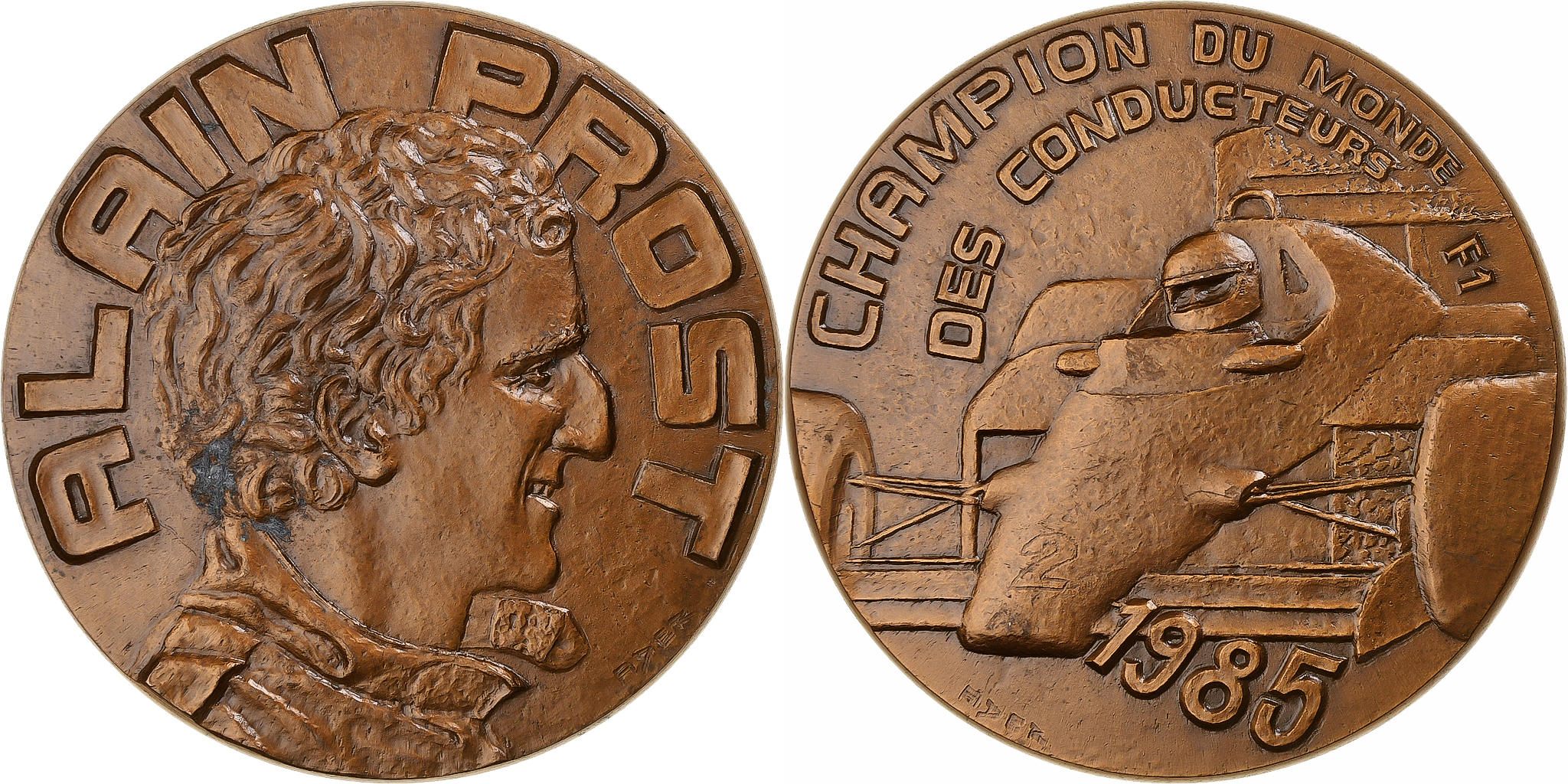 FRANCE, MÉDAILLE, LOUIS XIV, Prise de Tournai et Courtrai, 1985, Bronze