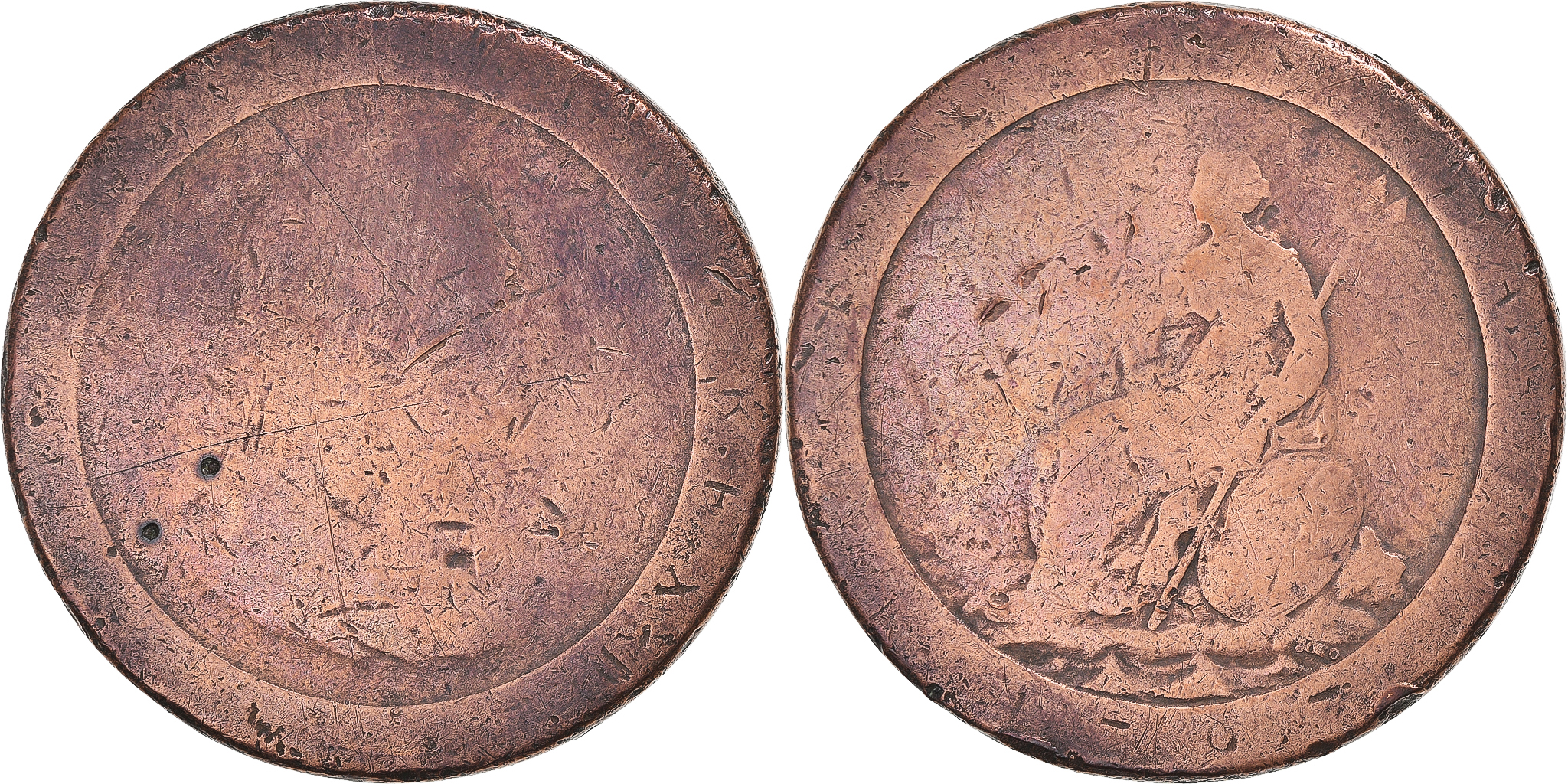 Coin, Great Britain, George III, Penny, 1767, Soho, , Copper