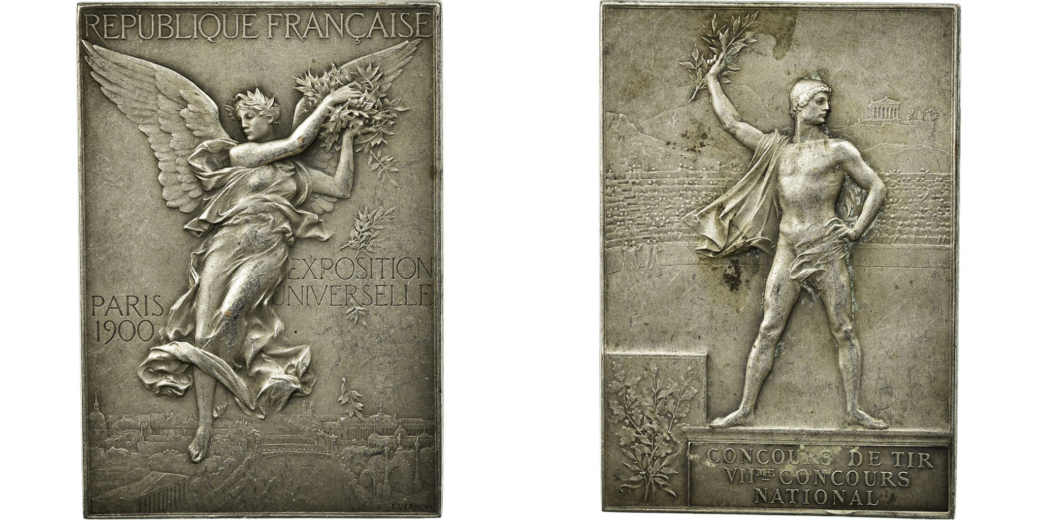 France, Medal, Exposition Universelle de Paris, Concours de Tir