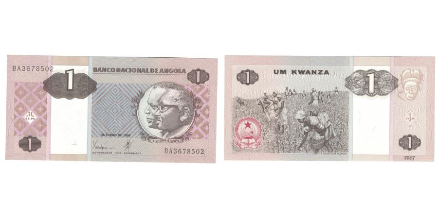 Details about   Angola 1999 Ticket New Of 1 Kwanza Pick 143 UNC Uncirculated 