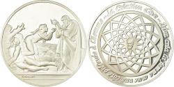 World Coins - France, Medal, Peinture, Michel Ange, la Création d'Eve, Monassi,
