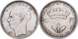 World Coins - Coin, Belgium, 20 Francs, 20 Frank, 1935, , Silver, KM:105