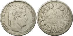 World Coins - Coin, France, Louis-Philippe, 5 Francs, 1831, Rouen, , Silver, KM:745.2