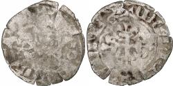 World Coins - France, Charles IV, Double Parisis, 1323-1328, Billon, , Duplessy:244b