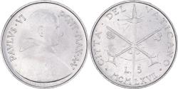 World Coins - Coin, VATICAN CITY, Paul VI, 5 Lire, 1967, , Aluminum, KM:94