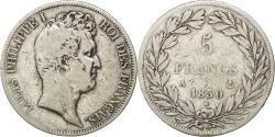 World Coins - Coin, France, Louis-Philippe, 5 Francs, 1830, Paris, , Silver