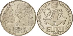 World Coins - Netherlands, Medal, European coinage test, 5 euro, Politics, Society, War, 1996