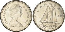 World Coins - Coin, Canada, Elizabeth II, 10 Cents, 1983, Royal Canadian Mint, Ottawa