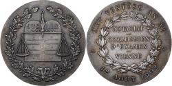 World Coins - France, Token, Notariat, Commission d'Examen, Vienne, Silver,