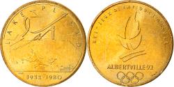 World Coins - France, Token, XVIème JO d'Albertville, Lake Placid, Sports & leisure, 1992