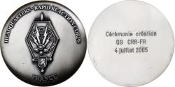 World Coins - France, Medal, Headquarters-Rapid reaction Corps, 2005, Silvered bronze,