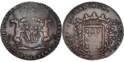 World Coins - France, Token, Auvergne, De Combe, prévôt de la Monnaie de Riom, 1693