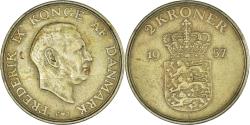 World Coins - Coin, Denmark, 2 Kroner, 1957