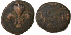 World Coins - French India, Louis XV, Doudou, n.d. (1715-1774), Pondicherry, Bronze,