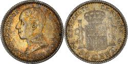 World Coins - Coin, Spain, Alfonso XIII, 50 Centimos, 1910, Madrid, , Silver, KM:730