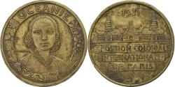 World Coins - France, Medal, Exposition Coloniale Internationale, Paris 1931, Océanie, 1931