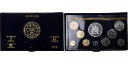 World Coins - France, Coffret 1 c. à 50 frs., 1979, Monnaie de Paris, FDC,