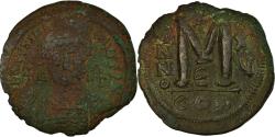 Ancient Coins - Coin, Justinian I, Follis, 541 AD, Constantinople, , Copper, Sear:163