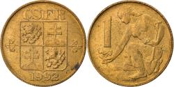 World Coins - Coin, Czechoslovakia, Koruna, 1992, , Copper-Aluminum, KM:151