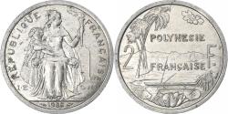 World Coins - French Polynesia, 2 Francs, 1986, Paris, Aluminum, , Lecompte:37, KM:10