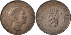 World Coins - Coin, Luxembourg, 5 Francs, 1962