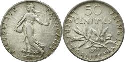 World Coins - Coin, France, Semeuse, 50 Centimes, 1899, Paris, , Silver, KM:854