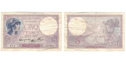 World Coins - France, 5 Francs, 1940, J.67922, AU(50-53), Fayette:4.18, KM:83