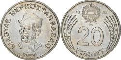 World Coins - Coin, Hungary, 20 Forint, 1983, Budapest, , Copper-nickel, KM:630