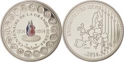 World Coins - France, Medal, L'Europe des XXVIII, Centenaire de la Grande Guerre, Politics