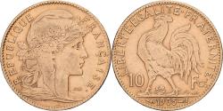 World Coins - France, 10 Francs, Marianne, 1905, Paris, Gold, , Gadoury:1017, KM:846