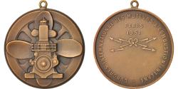 World Coins - France, Medal, Congrès international des moteurs à combustion interne