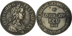 World Coins - France, Token, Collection BP, Ecu Louis XIV, Métal,