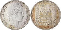 World Coins - Coin, France, Turin, 20 Francs, 1933, Paris, Rameaux courts, , Silver